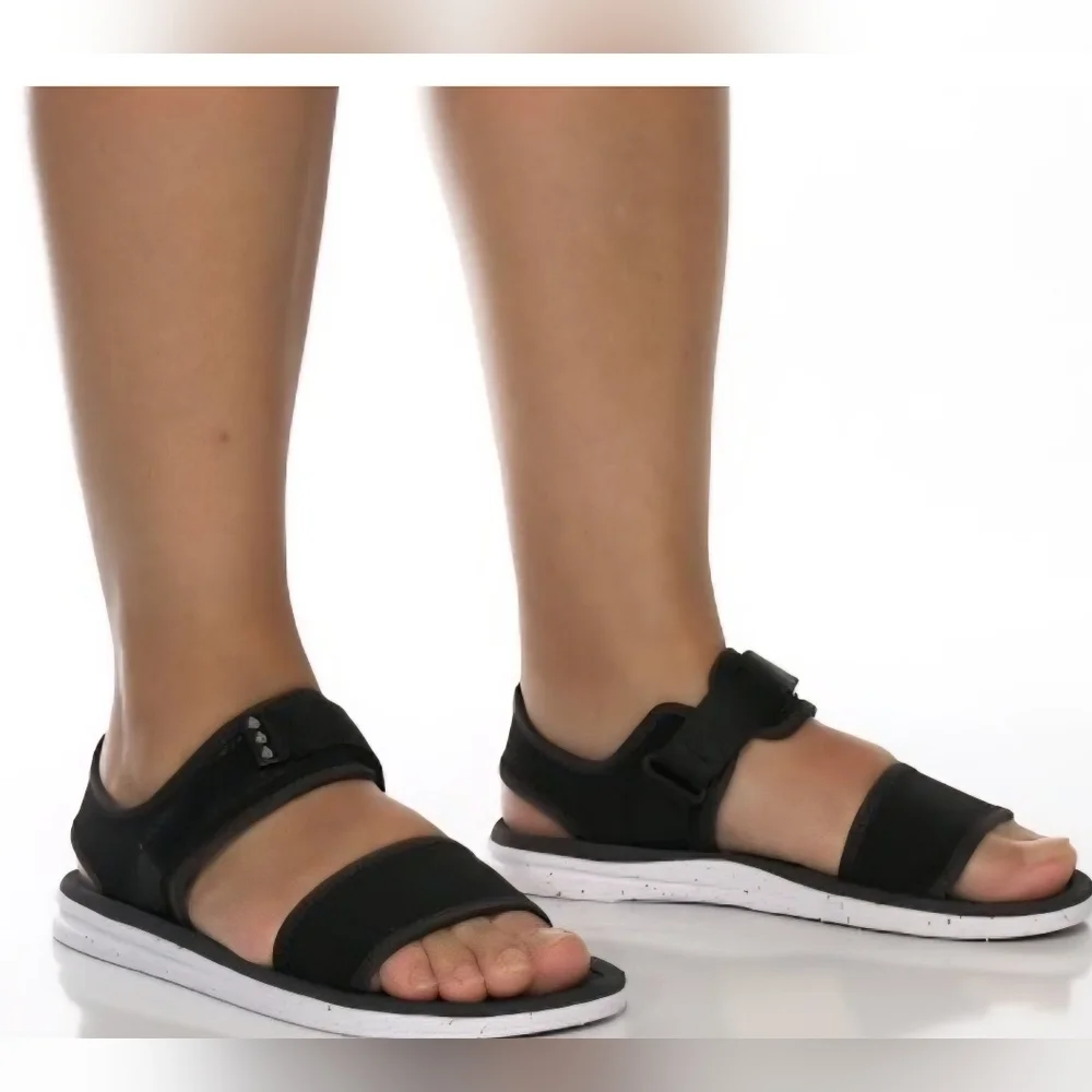 Volcom V.Co Draft Sport Sandals Black Water Friendly Comfort Foam Size 10 NWT